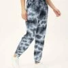 Best reviews of 💯 Champion Black & White Tie-Dye Pocket Fleece Joggers - 👩 Women 🎉
