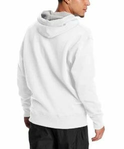 Cheap 🎉 Champion White & Blue Powerblend® Logo Hoodie - Men 🎁 -Champion Sales zu96918590 alt 2 tm1666980775