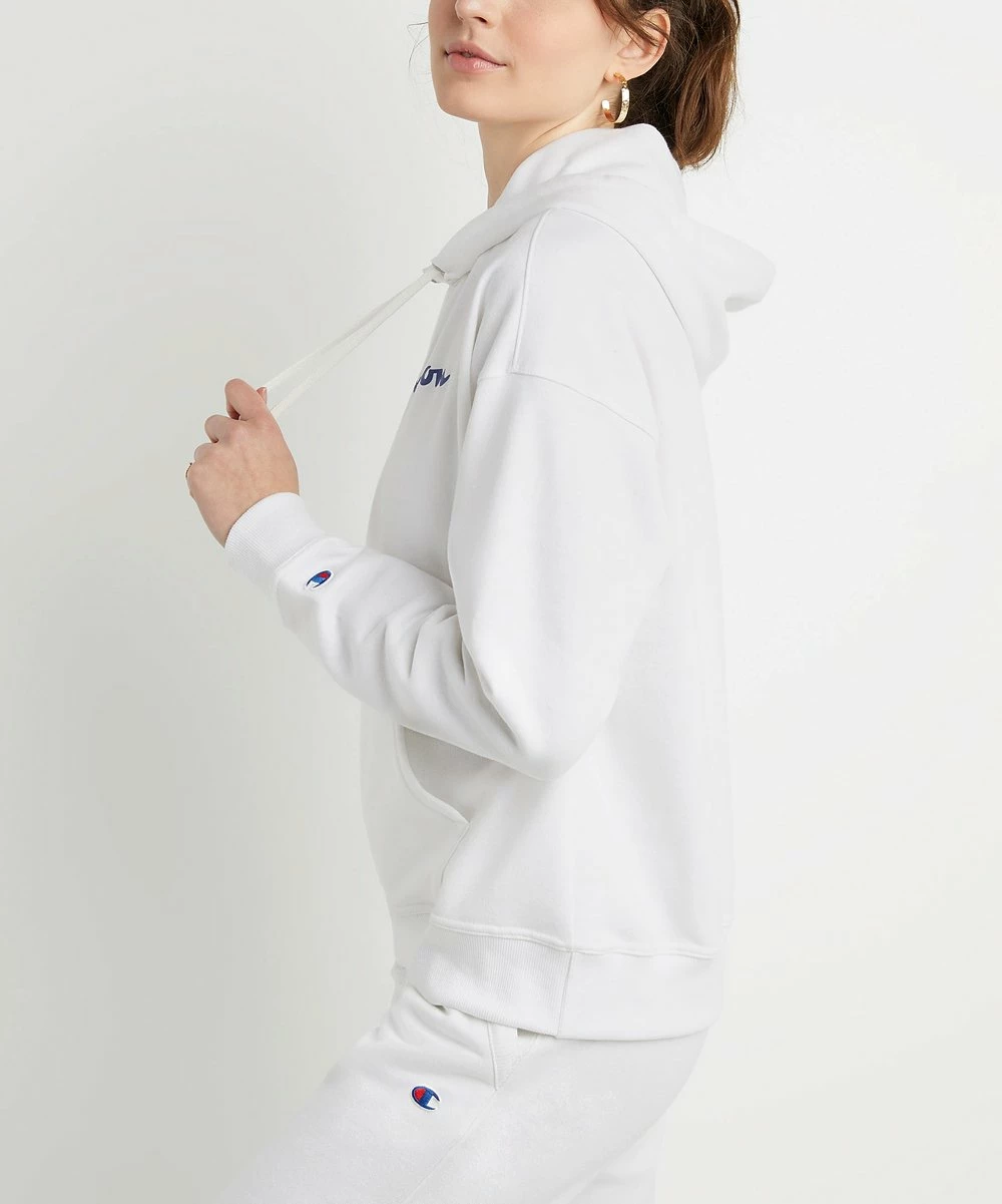 Hot Sale π Champion White Powerblend Relaxed Hoodie - π© Women π 3 Hot Sale π Champion White Powerblend Relaxed Hoodie - π© Women π - Image 3