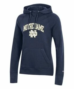 Deals ✨ Champion Notre Dame Fighting Irish Arch Team Logo Hoodie - 👩 Women 🔔