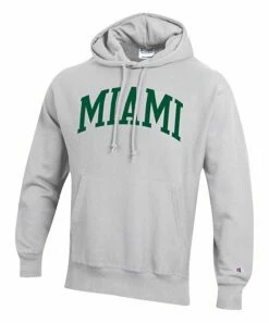 Coupon 😉 Champion Miami Hurricanes Team Arch Reverse Weave Hoodie - Men 😀