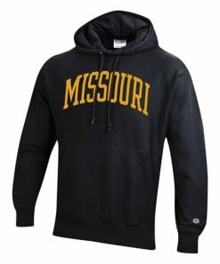 Deals ⭐ Champion Missouri Tigers Team Arch Reverse Weave Hoodie - Men 🤩