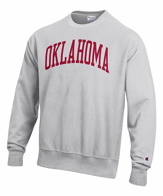 Flash Sale 𧨠Champion Oklahoma Sooners Arch Reverse Weave Sweatshirt - Men π 1 Flash Sale 𧨠Champion Oklahoma Sooners Arch Reverse Weave Sweatshirt - Men π