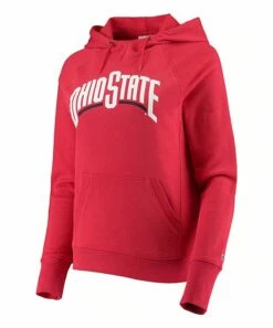 Discount π Champion Ohio State Buckeyes Arch Raglan Hoodie - π© Women π