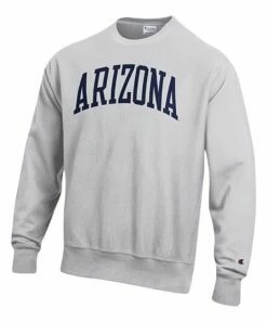 Discount 😀 Champion Arizona Wildcats Arch Reverse Weave Sweatshirt - Men 🥰