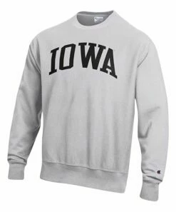 New 🎉 Champion Iowa Hawkeyes Arch Reverse Weave Sweatshirt - Men 🛒