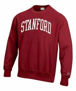 Cheap 🎁 Champion Stanford Arch Reverse Weave Sweatshirt - Men 🌟
