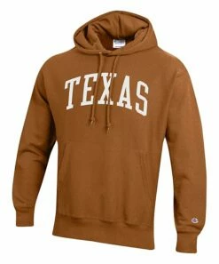 New ✨ Champion Texas Longhorns Team Arch Reverse Weave Hoodie - Men 💯