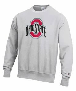 Top 10 🥰 Champion Ohio State Buckeyes Vault Logo Reverse Weave Sweatshirt - Men 😍