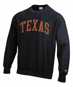 Deals 🎁 Champion Texas Longhorns Arch Reverse Weave Sweatshirt - Men 🎁