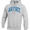 Cheap ✔️ Champion Air Force Falcons Team Arch Reverse Weave Hoodie - Men 🧨