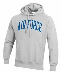 Cheap ✔️ Champion Air Force Falcons Team Arch Reverse Weave Hoodie - Men 🧨
