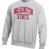 Discount 🤩 Champion Washington State Cougars Arch Reverse Weave Sweatshirt - Men 🌟