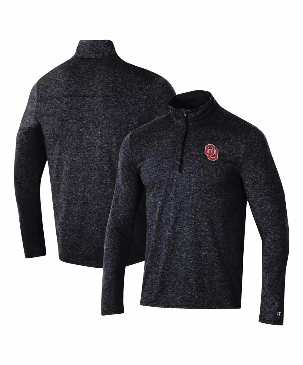 Best Sale π Champion Oklahoma Sooners Quarter-Zip Pullover - Men π― 3 Best Sale π Champion Oklahoma Sooners Quarter-Zip Pullover - Men π― - Image 3