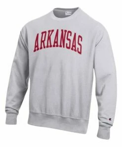 Cheap 👍 Champion Arkansas Razorbacks Arch Sweatshirt - Men 🎁