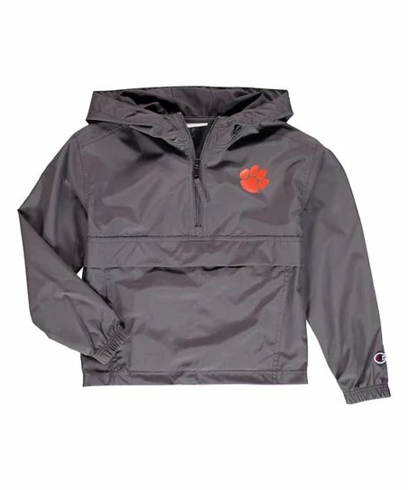 Cheap π Champion Clemson Tigers Pack & Go Quarter-Zip Windbreaker - Boys π 1 Cheap π Champion Clemson Tigers Pack & Go Quarter-Zip Windbreaker - Boys π