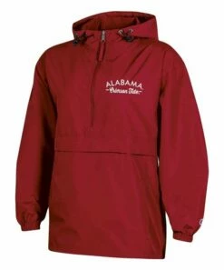 Promo 🔥 Champion Alabama Crimson Tide Packable Half-Zip Raincoat - 👩 Women ✨