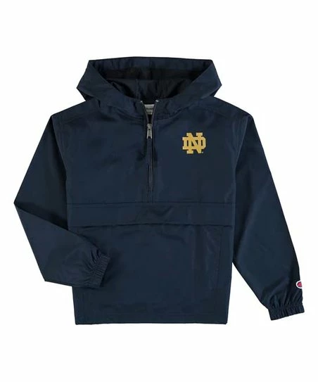 Cheapest ✨ Champion Notre Dame Fighting Irish Pack & Go Quarter-Zip Windbreaker - Boys ⭐ 1 Cheapest ✨ Champion Notre Dame Fighting Irish Pack & Go Quarter-Zip Windbreaker - Boys ⭐
