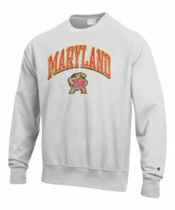 Best Sale 🤩 Champion Maryland Terrapins Arch-Logo Sweatshirt - Men 🔥